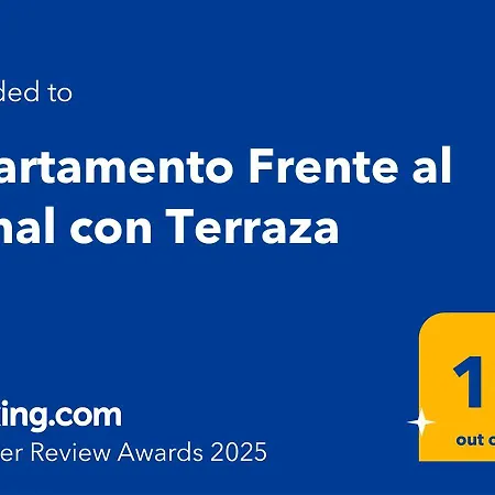 Frente Al Canal Con Terraza Apartment *