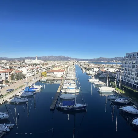 Frente Al Canal Con Terraza Apartamento Ampuriabrava